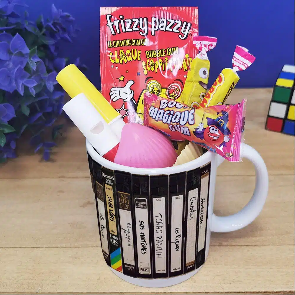 Mug bonbon années 80 – Collection “VHS 80” – Image 4