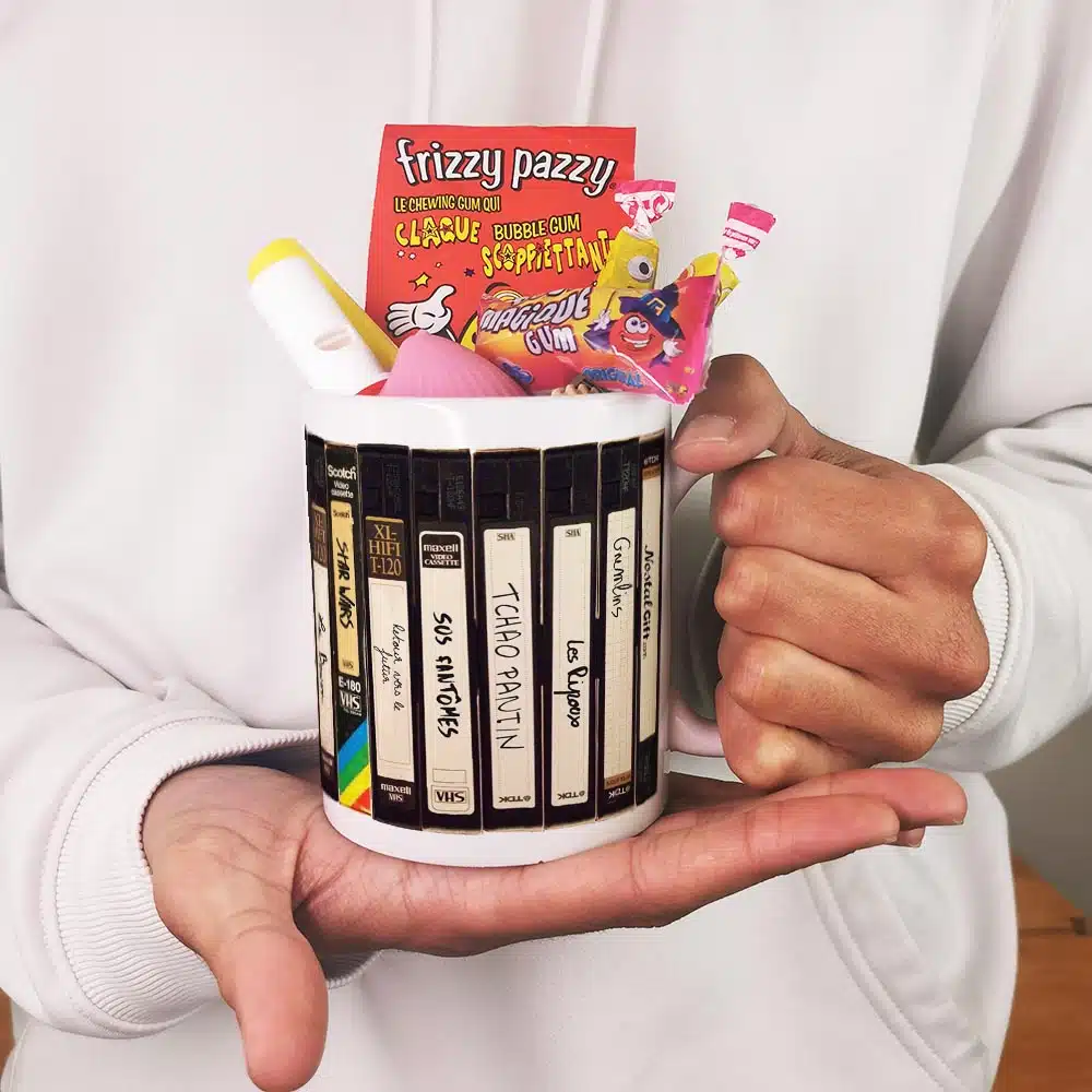Mug bonbon années 80 – Collection “VHS 80” – Image 2