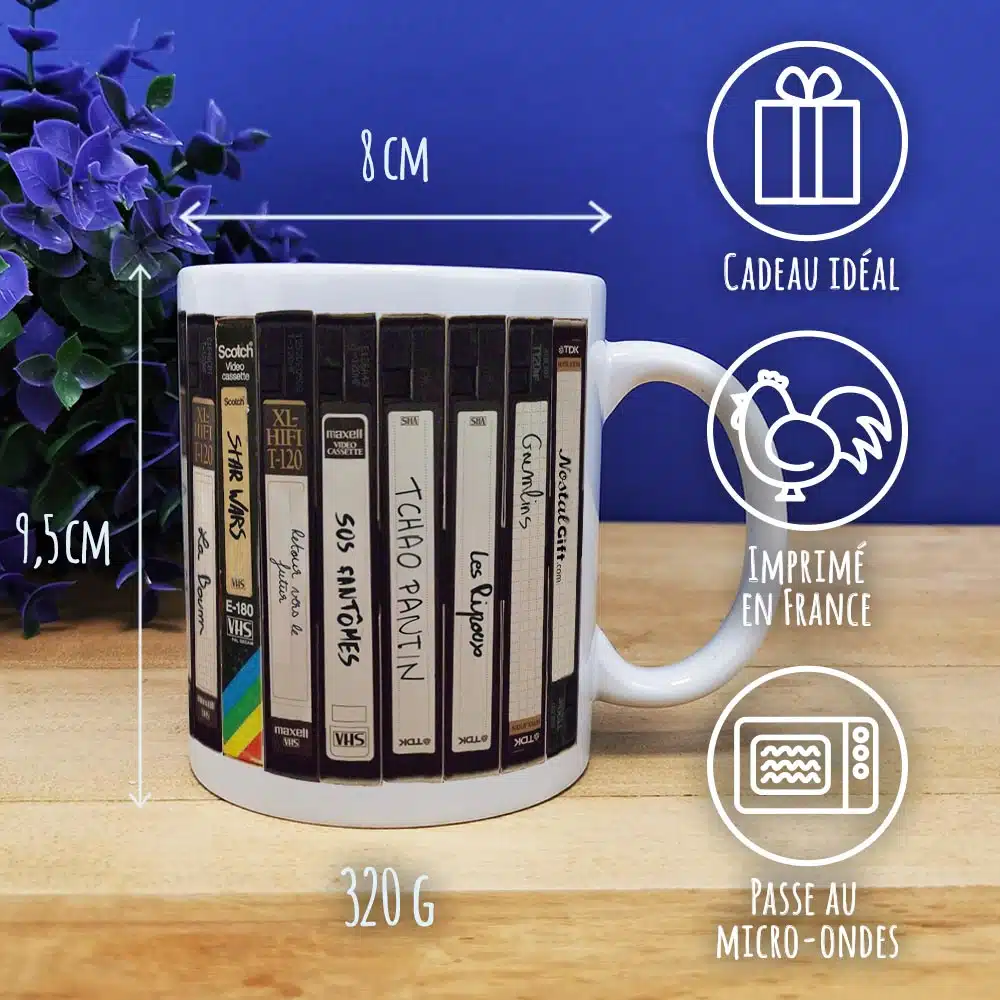 Mug VHS 80 – Les meilleurs films – Image 3