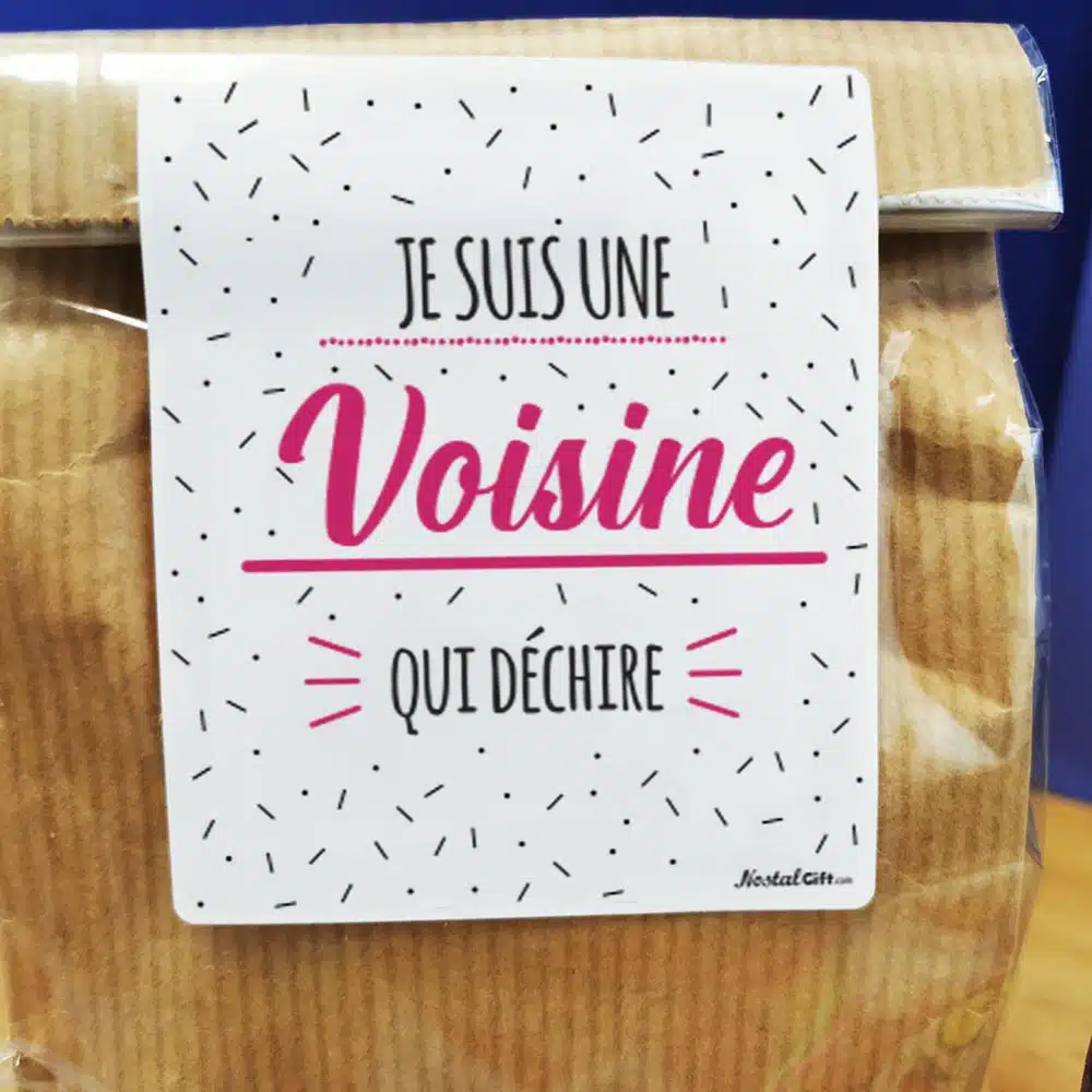 Sachet bonbons des années 80 “Je suis une voisine qui déchire” – Image 4