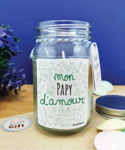 Bougie Jar “mon papy d’amour”