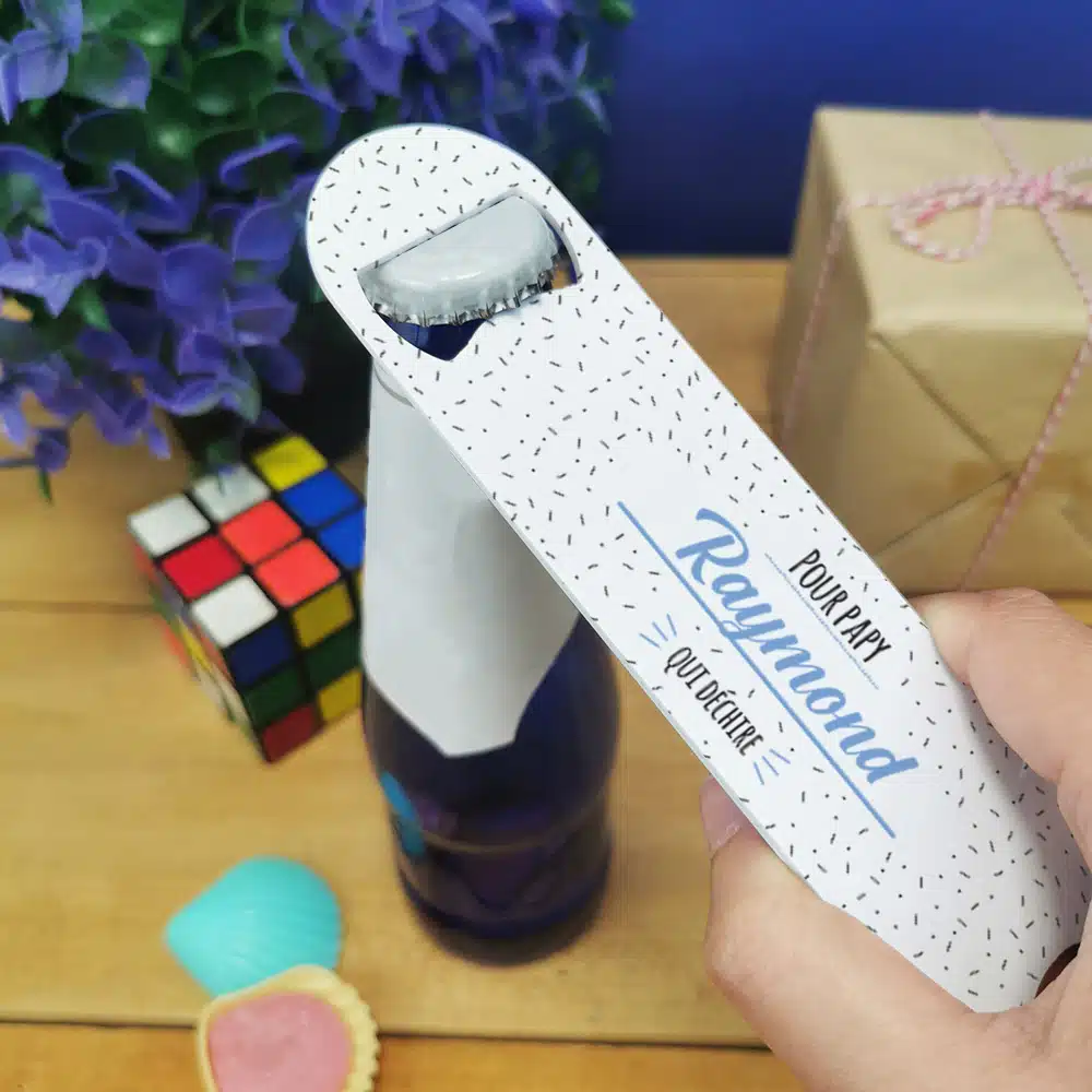 Décapsuleur “Pour papy qui déchire”- Cadeau papy personnalisé – Image 4