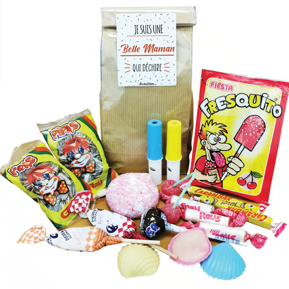 Sachet bonbon années 70 “Je suis une belle maman qui déchire” – Image 2