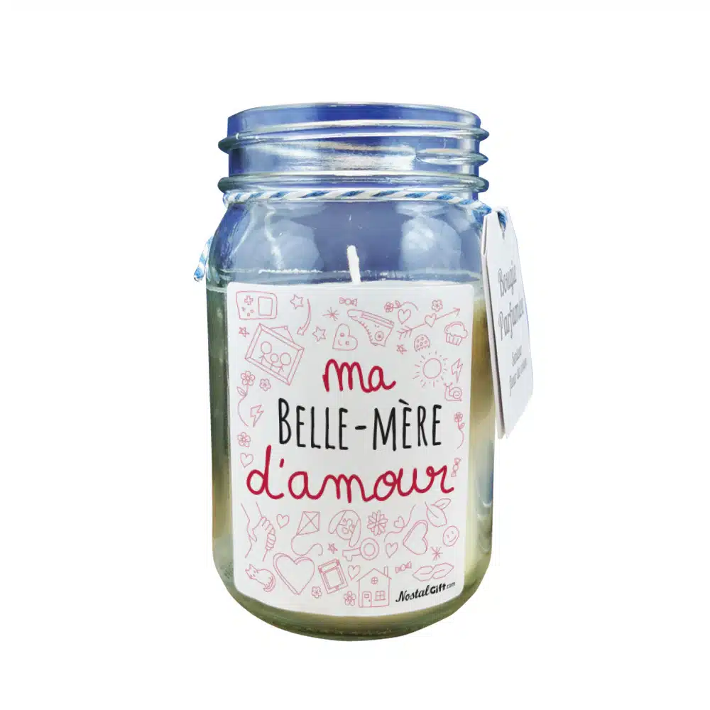 Bougie Jar “Belle-mère d’amour” de la collection “D’amour” – Image 2