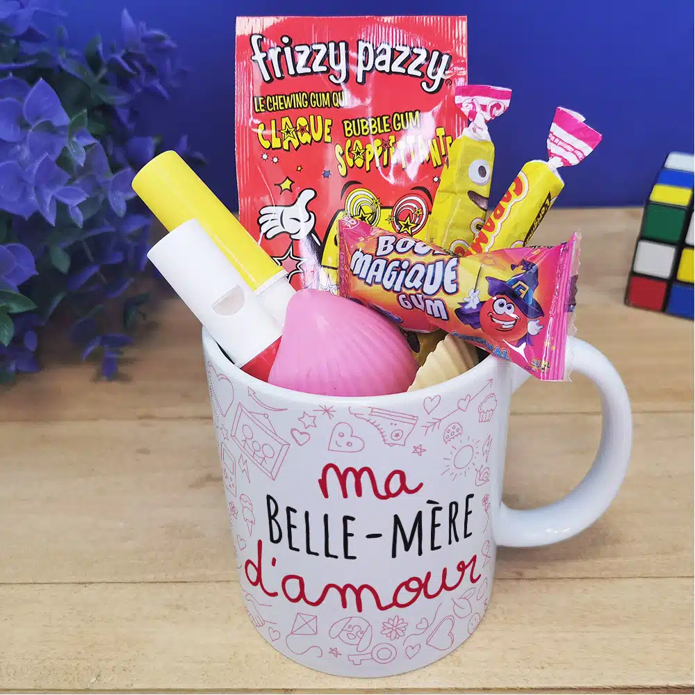 Mug bonbon années 80 “Belle-mère d’amour” de la collection “D’amour” – Image 3