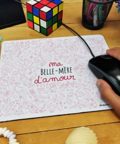 Tapis de souris “Belle-mère d’amour” de la collection “D’amour