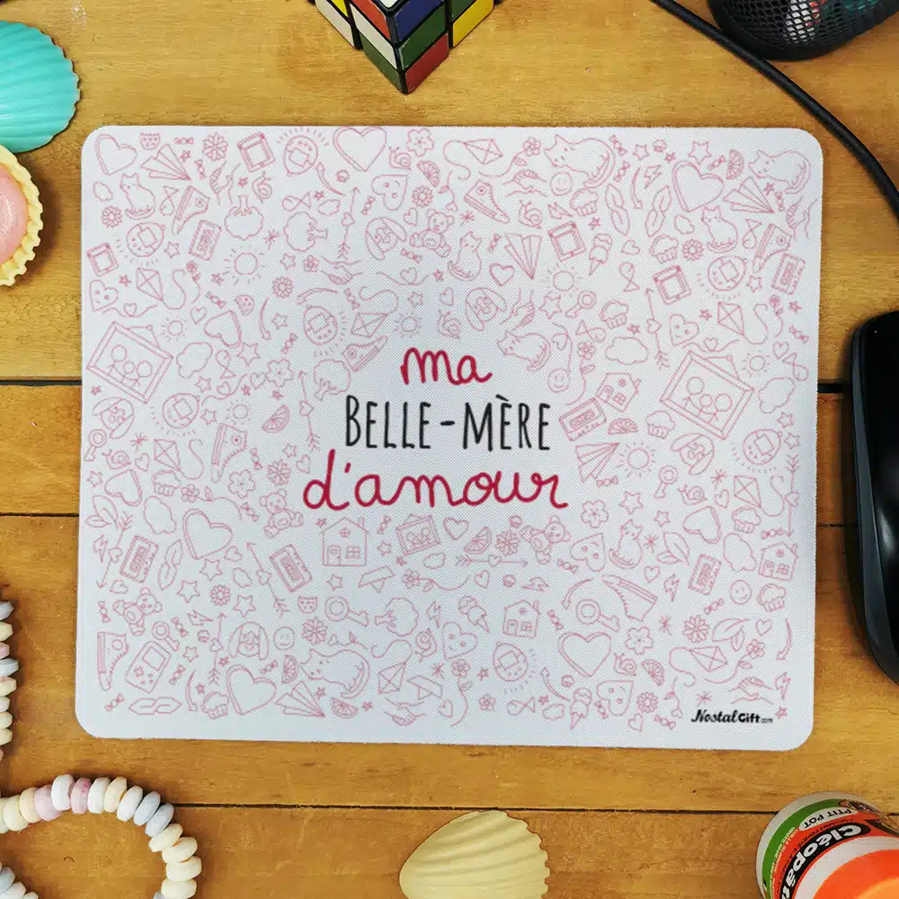 Tapis de souris “Belle-mère d’amour” de la collection “D’amour – Image 2
