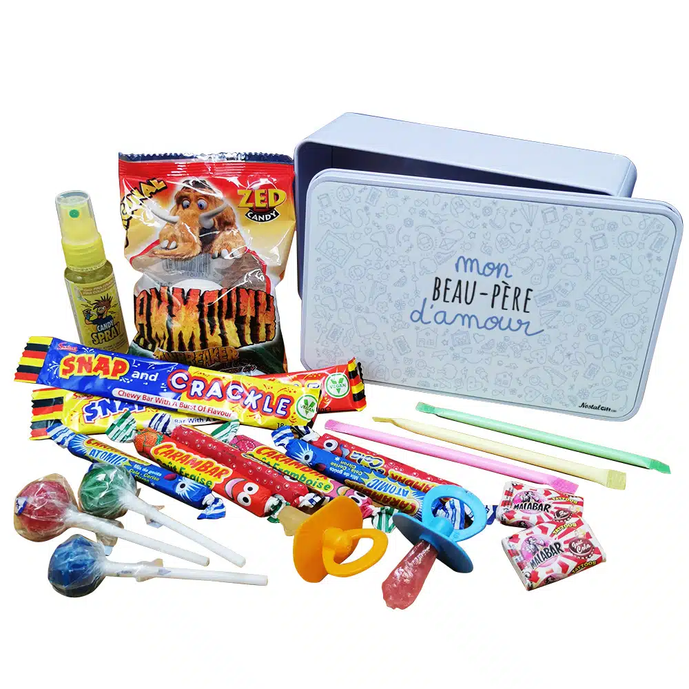 Bonbons des années 90 “Mon beau-père d’amour” (Boîte en metal) – Image 2