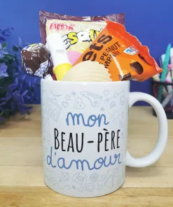 Mug bonbon années 70 “Mon beau-père d’amour”