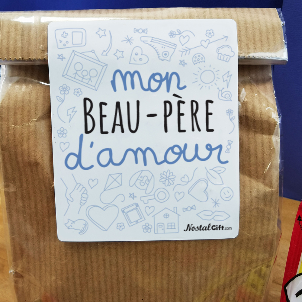 Sachet bonbon années 70 “Mon beau-père d’amour” – Image 5