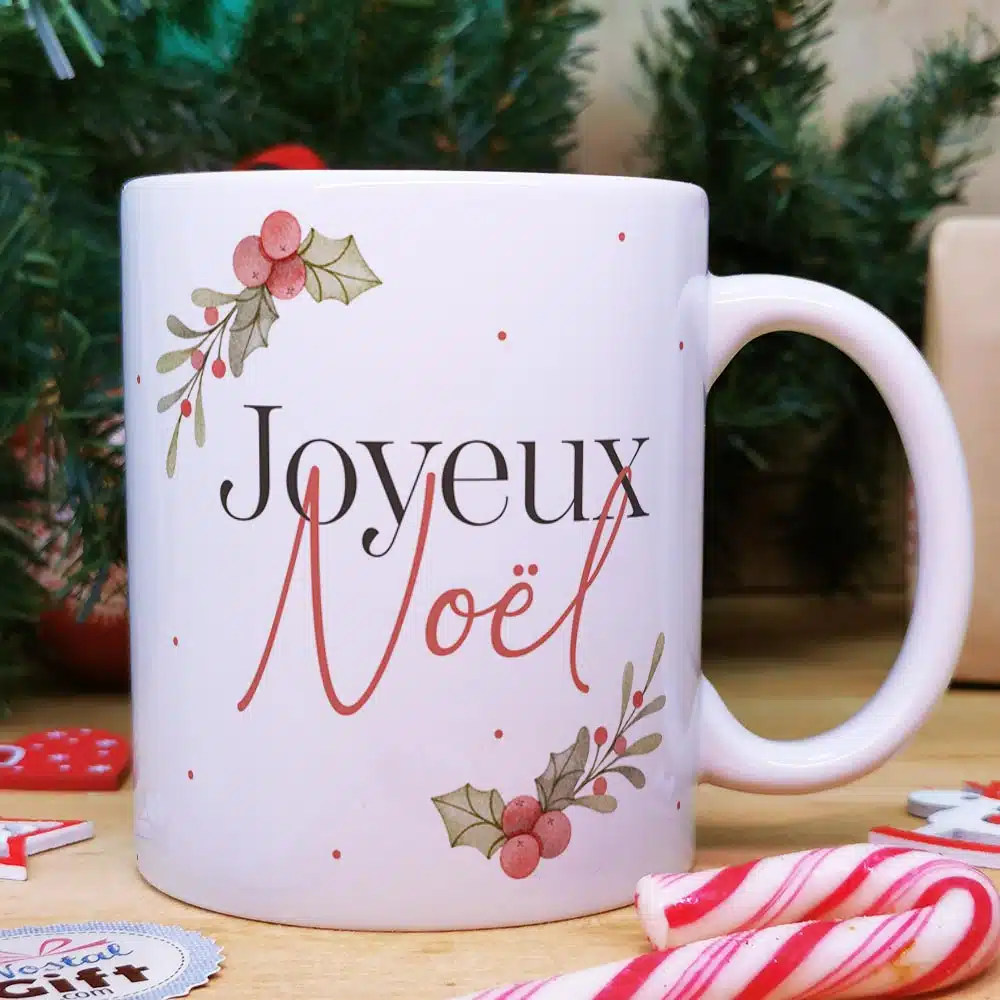 Mug “Joyeux Noël” – Cadeau pour Noël