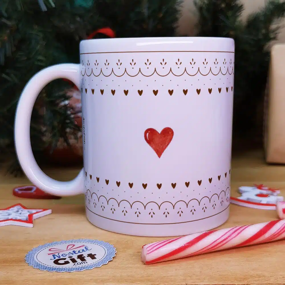 Mug “Café de Noël” personnalisé – Cadeau Noël – Image 2