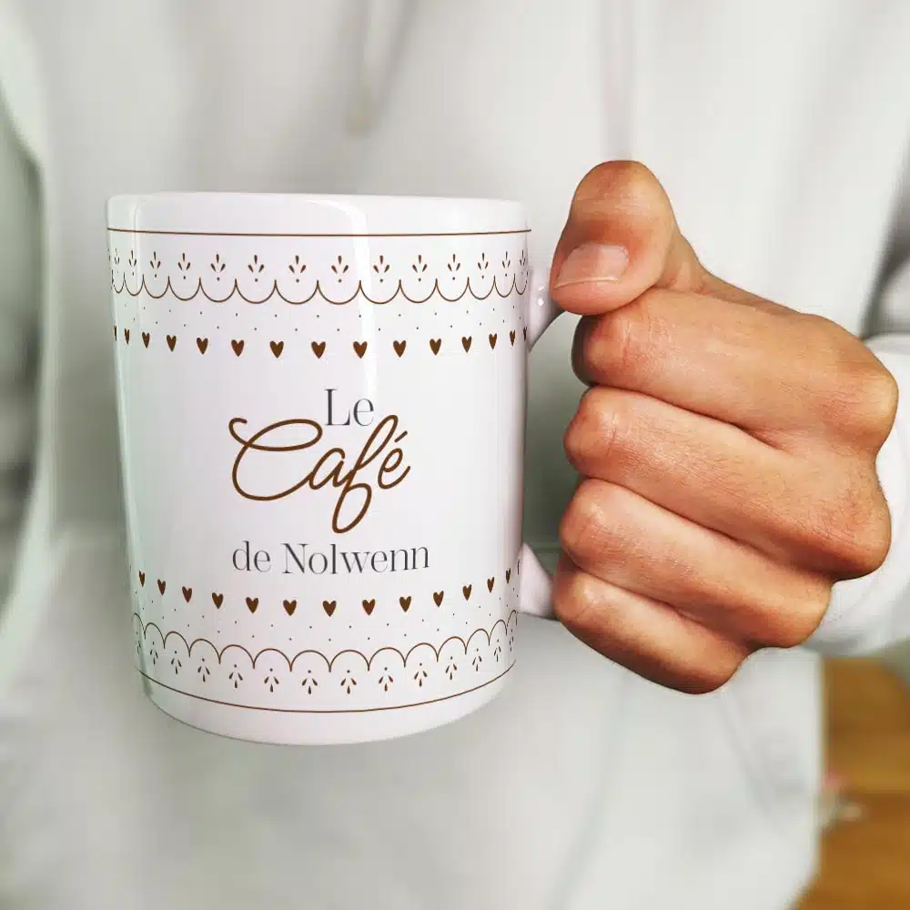 Mug “Café de Noël” personnalisé – Cadeau Noël – Image 5