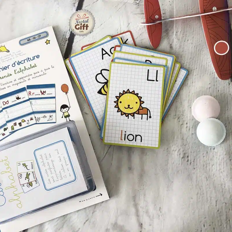 Mon cahier d’écriture “J’apprends l’alphabet” (et ses 36 cartes) – Image 4
