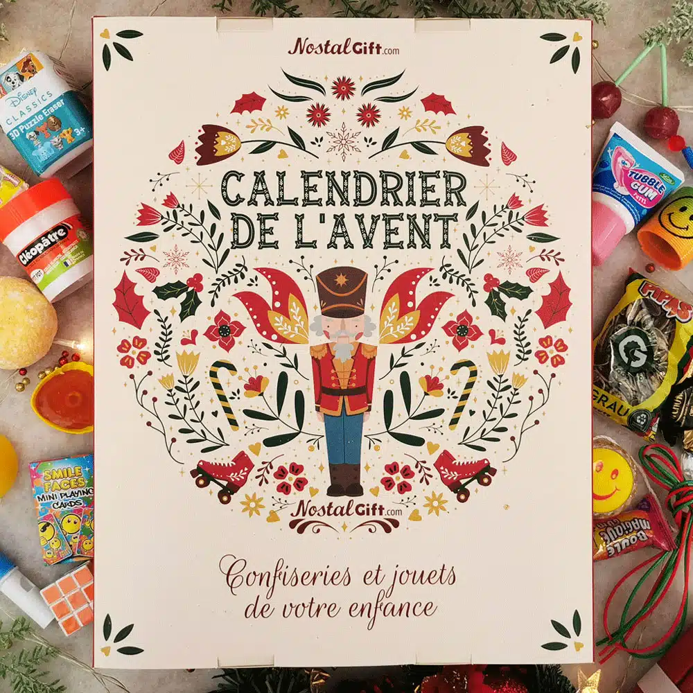 Calendrier de l’avent – Bonbons et Jouets des Années 80 – Image 2
