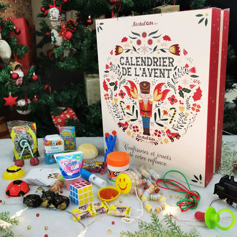 Calendrier de l’avent – Bonbons et Jouets des Années 80 – Image 4