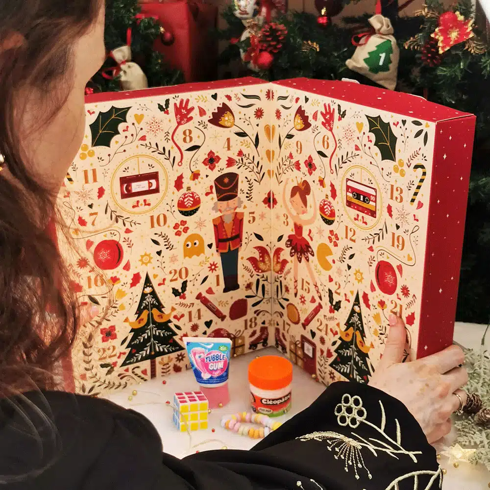 Calendrier de l’avent – Bonbons et Jouets des Années 80 – Image 5