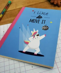 Carnet A6 – “I like to move it”
