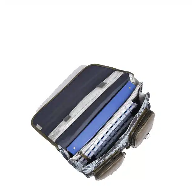 Cartable 38 cm vintage Gris (Grey Tropical) – Caméléon – CP CE1 CE2 – Image 4