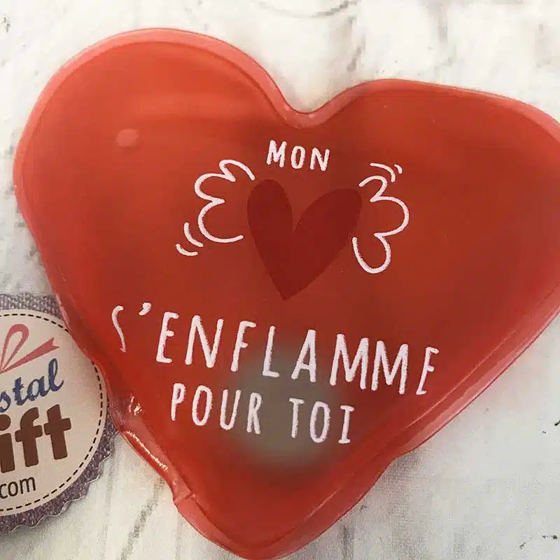 Chaufferette Coeur – Mon coeur s’enflamme pour toi – Image 2
