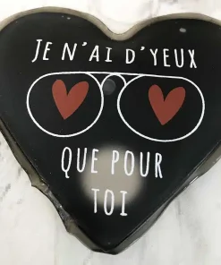 Chaufferette Coeur – Je n’ai d’yeux que pour toi