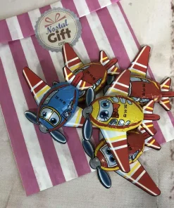 Avion en chocolat au lait x5