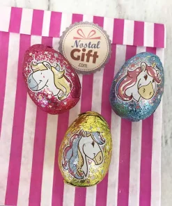 Oeufs au chocolat Licorne x 3