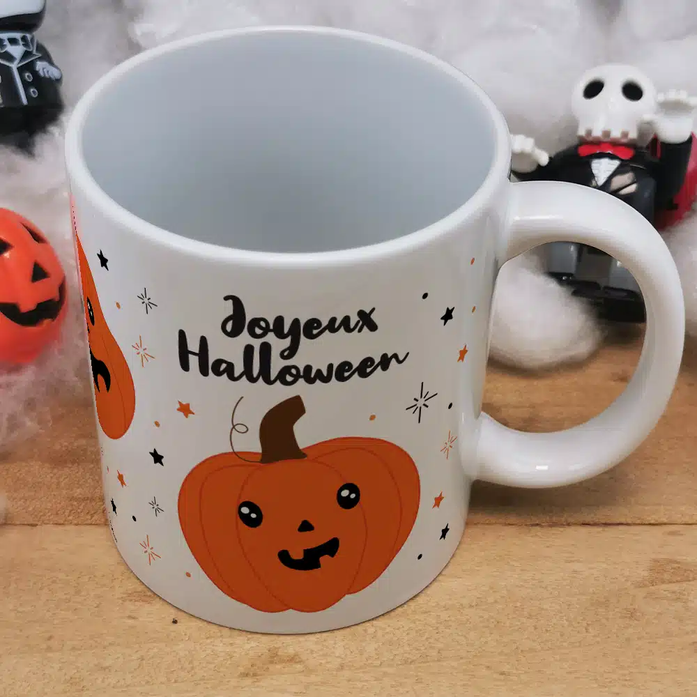 Mug Halloween Citrouilles – Image 4