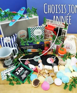 Coffret Cadeau homme « Génération 60 dans la cour d’école » – Cadeau personnalisé