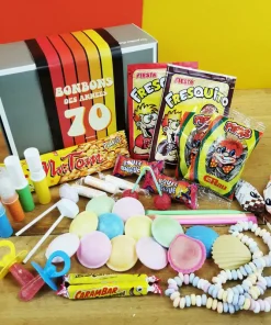 Boîte Bonbons des années 70