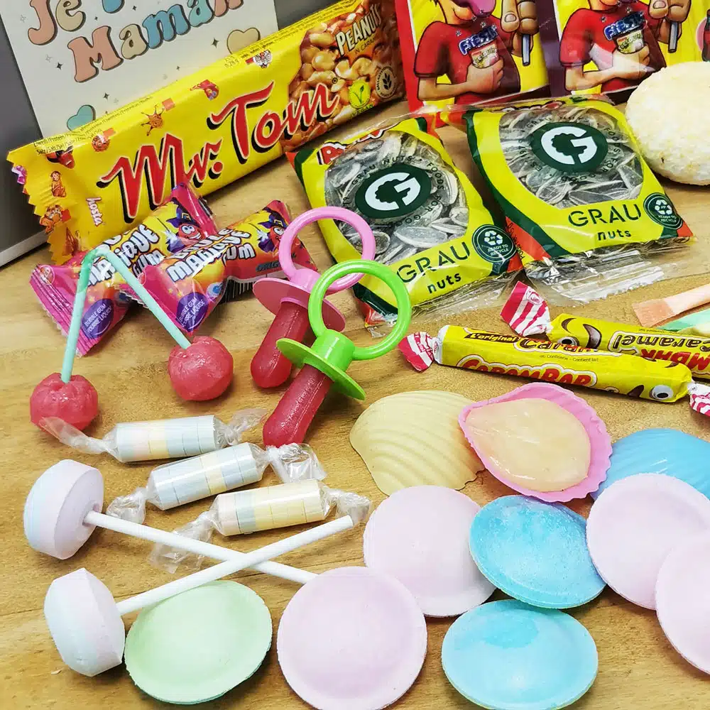 Coffret Bonbon Maman “Je t’aime Maman” : coffret bonbon rétro des années 70 – Image 6