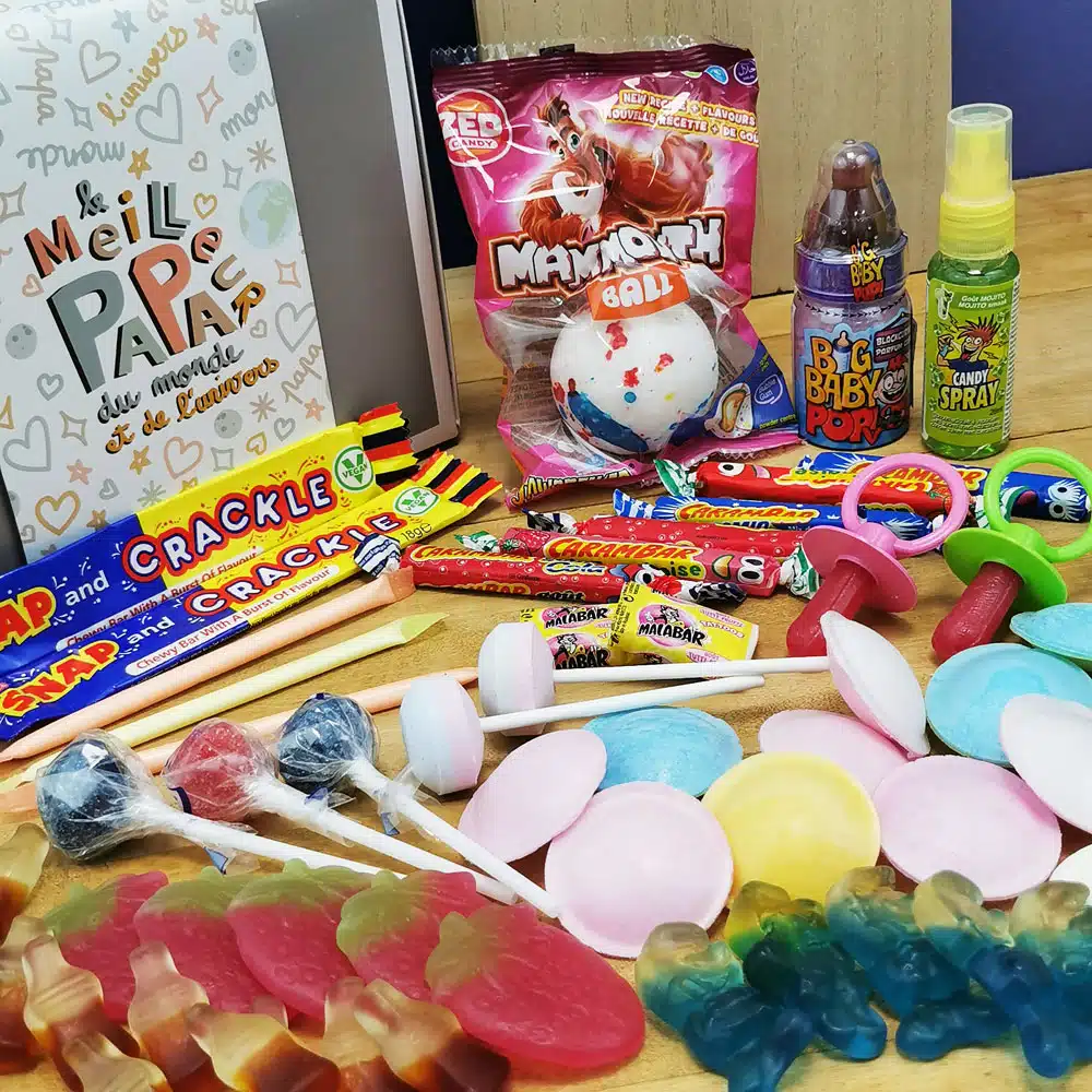 Coffret Bonbon Papa – “Pour le meilleur des papas” : coffret bonbon rétro années 90 – Image 5