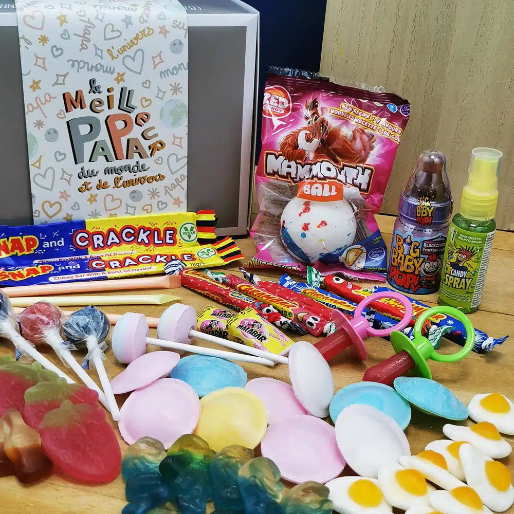 Coffret Bonbon Papa – “Pour le meilleur des papas” : coffret bonbon rétro années 90 – Image 7