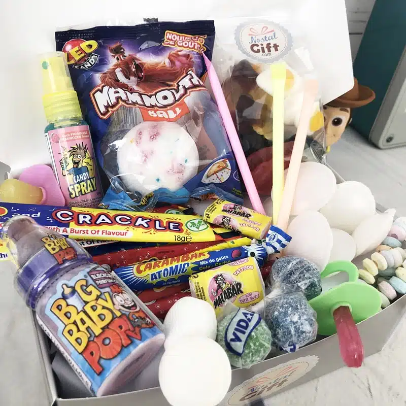 Coffret Bonbon Saint Valentin “My Love” remplie de bonbons rétro des années 90 – Image 2