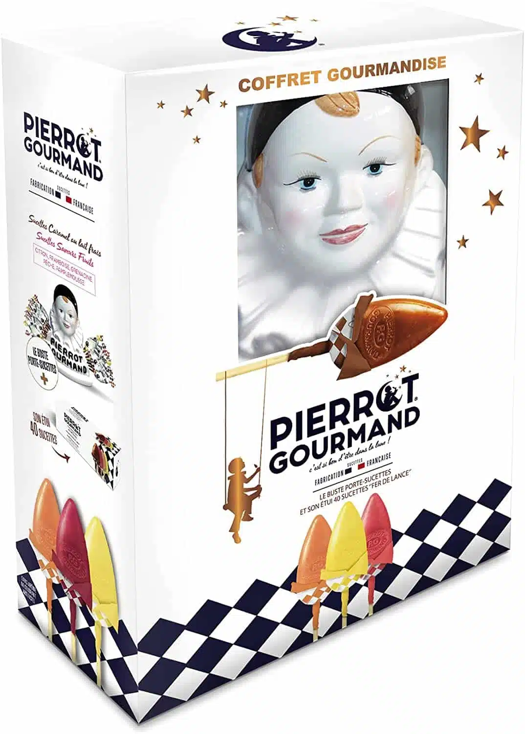 Buste Pierrot Gourmand – 40 sucettes assorties – Image 2