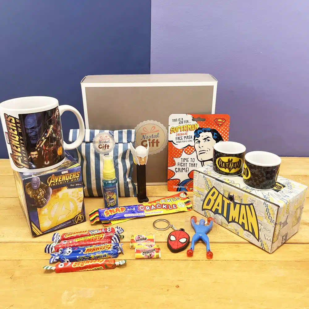 Coffret Cadeau homme “Heros des années 90” – Cadeau Homme