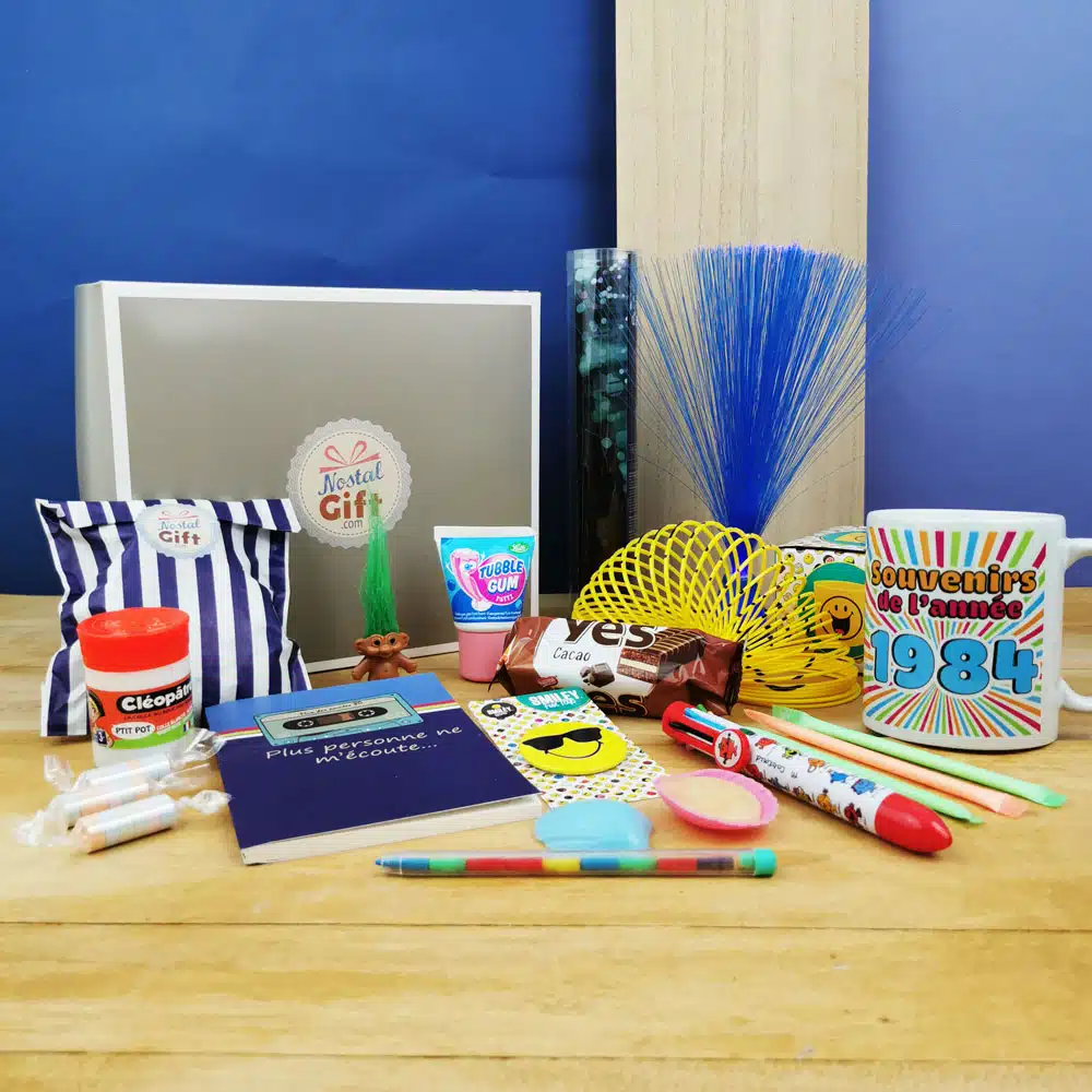 Coffret Cadeau « Rétro des années 80 » Homme Personnalisé – Image 7