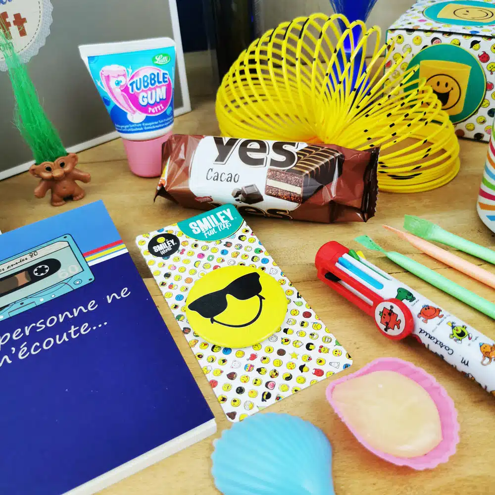 Coffret Cadeau « Rétro des années 80 » Homme Personnalisé – Image 4