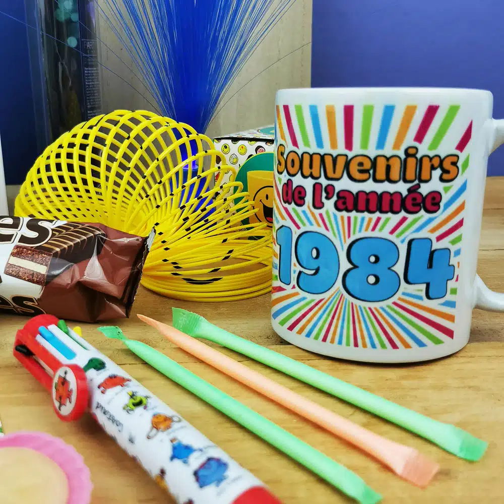 Coffret Cadeau « Rétro des années 80 » Homme Personnalisé – Image 3