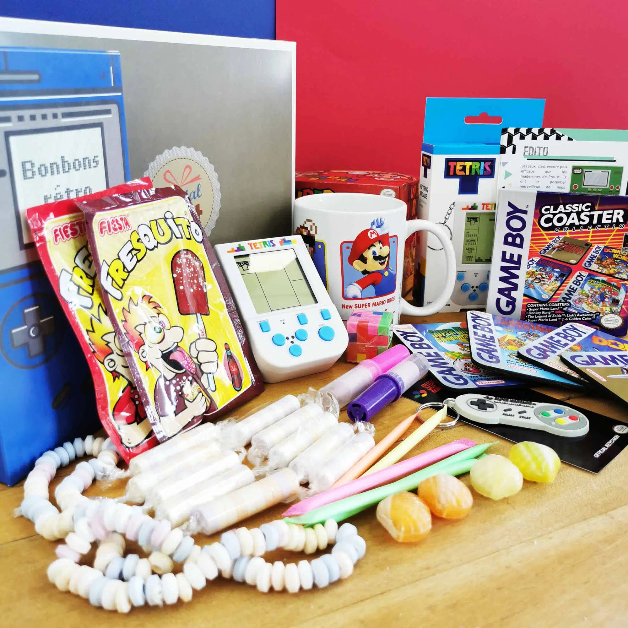 Coffret Cadeau « Retrogaming » et sa console Tetris – Image 5