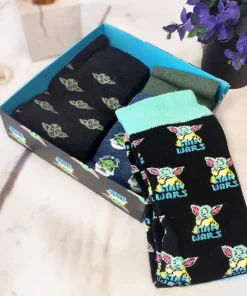 Coffret cadeau –  3 paires de chaussettes en coton The Mandalorian – The Child