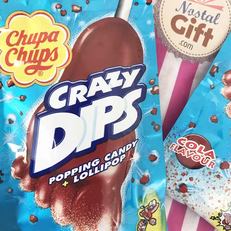 Crazy Dips – Sucettes à tremper goût cola x2 – Image 2