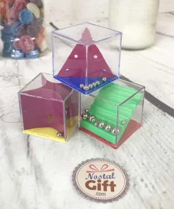 Casse-tête à billes – Jeu de patience cube x3