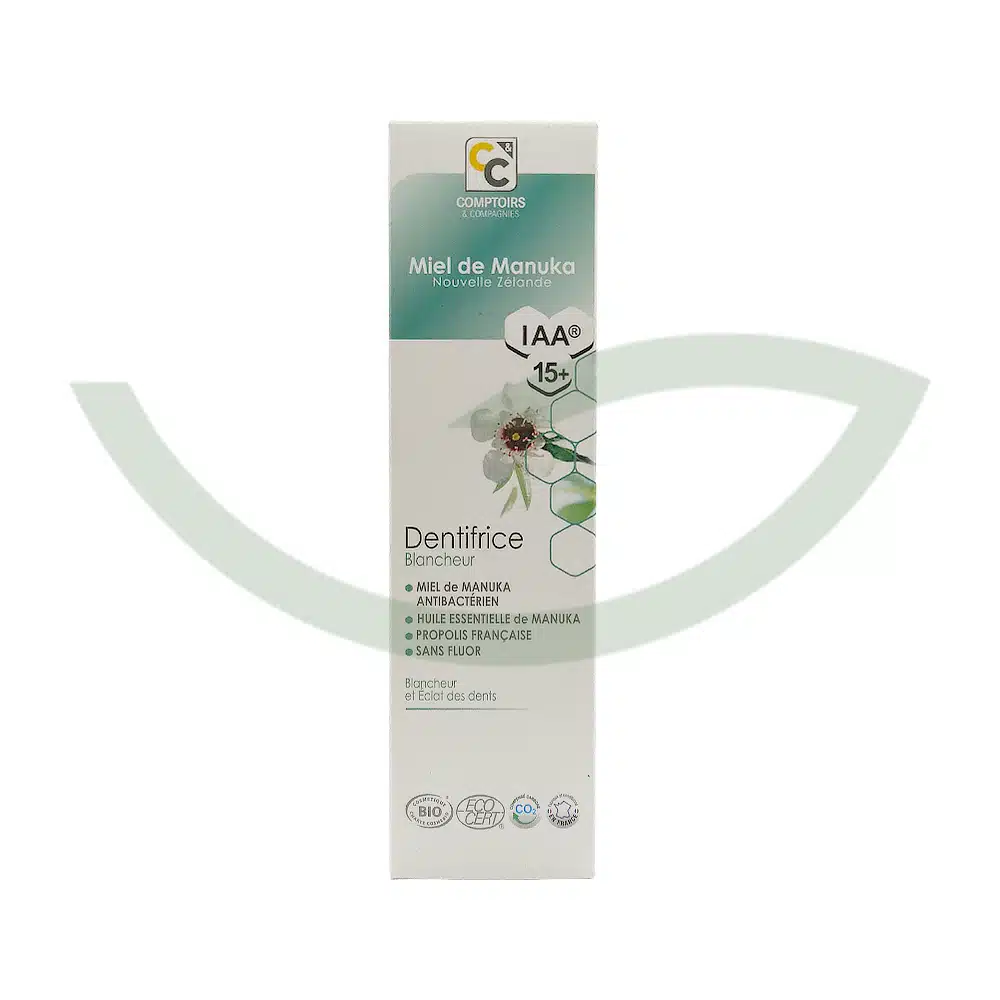 Dentifrice blancheur Manuka – 75ml – Comptoirs et Compagnies