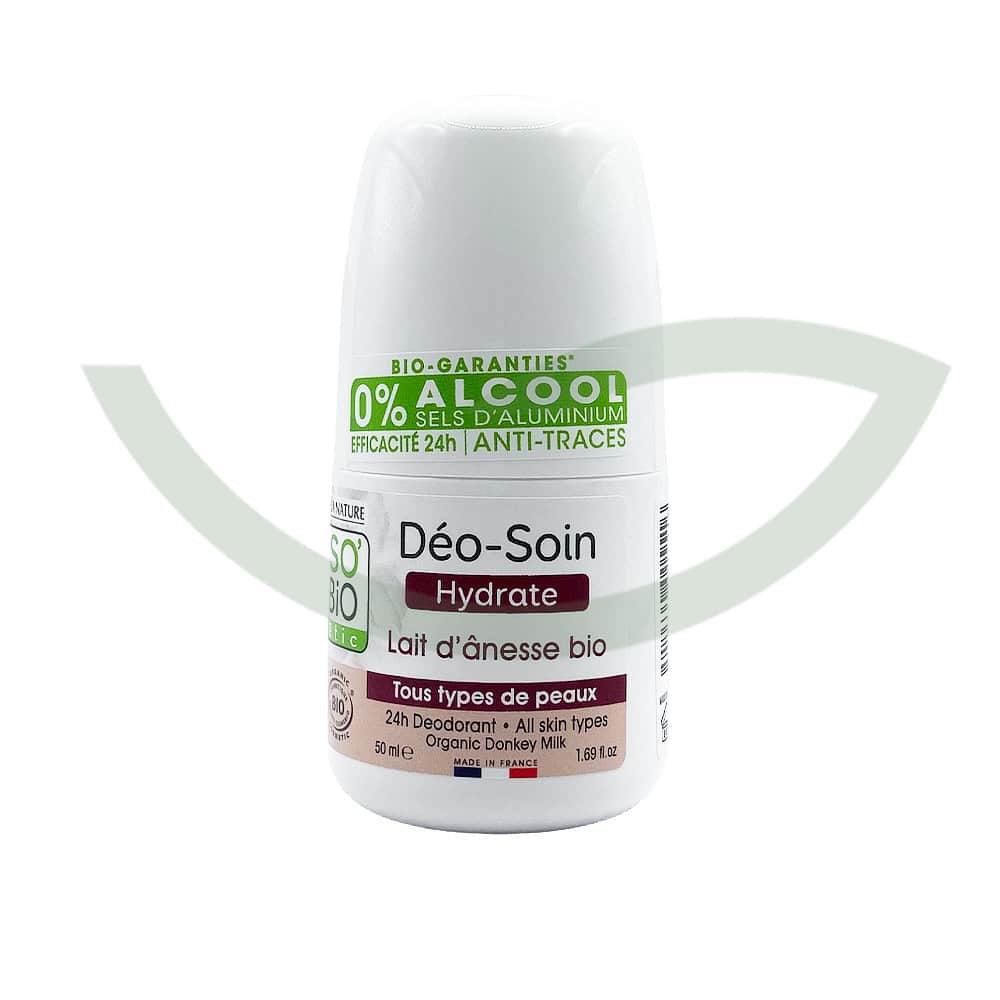 Déodorant douceur lait d’ânesse – 50ml – So Bio