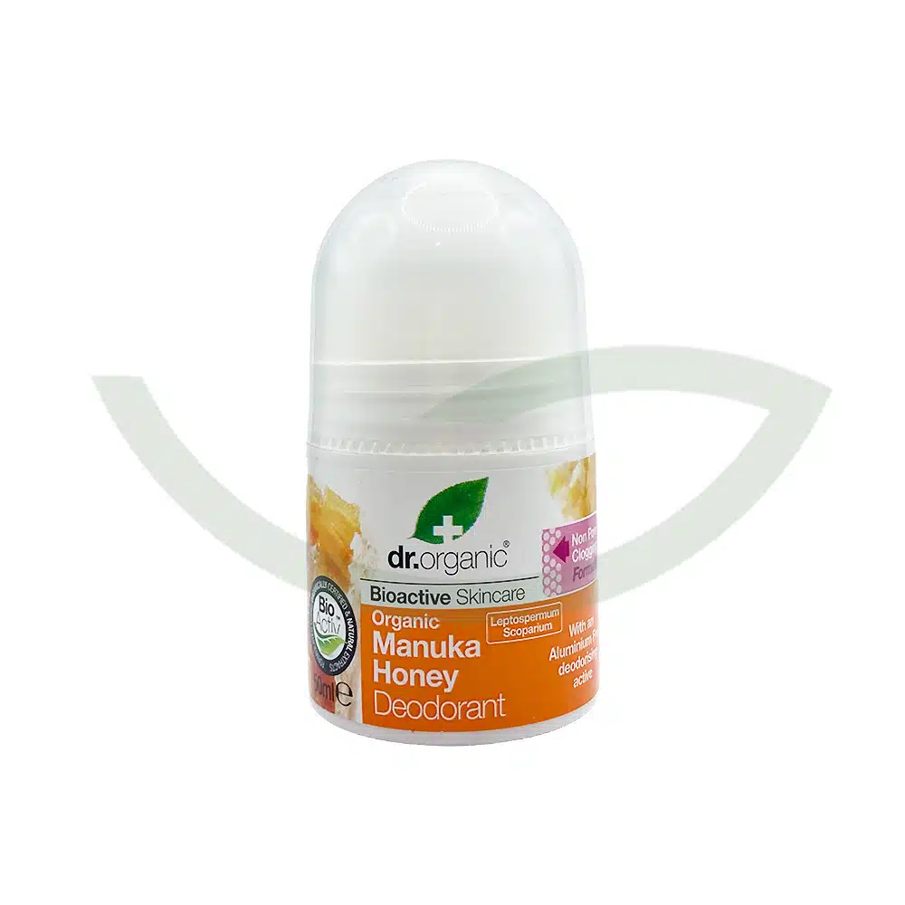Déodorant miel de manuka – 50ml – Dr Organic