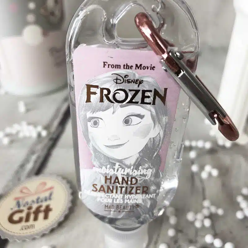 Gel désinfectant hydratant pour les mains – Anna (La Reine des Neiges) – parfum cerise – Image 2