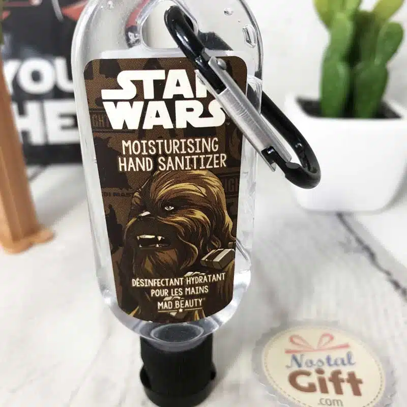 Gel Désinfectant hydratant pour les mains – Chewbacca (Star Wars) – parfum Noix de Coco – Image 2