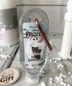 Gel désinfectant hydratant pour les mains – Olaf (La Reine des Neiges) – parfum pomme