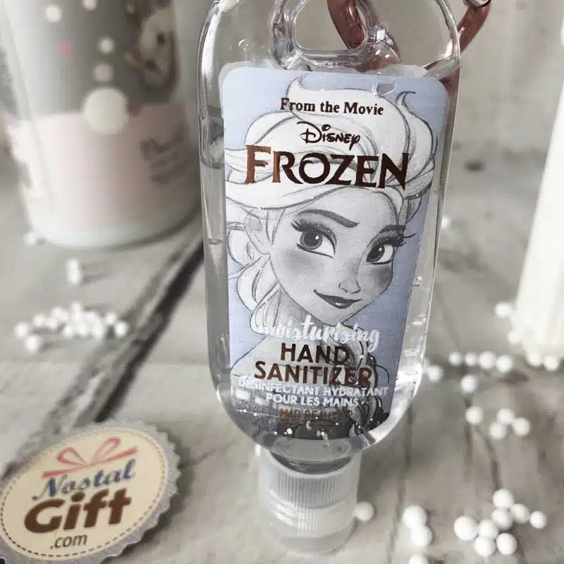 Gel désinfectant hydratant pour les mains – Elsa (La Reine des Neiges) – Parfum Noix de Coco – Image 2